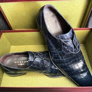 Mezlan Men’s Crocodile Shoe